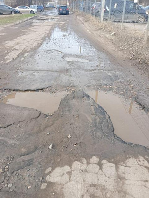 На ул. Кудряшова в Иванове отсутствуют дороги и уличное освещение